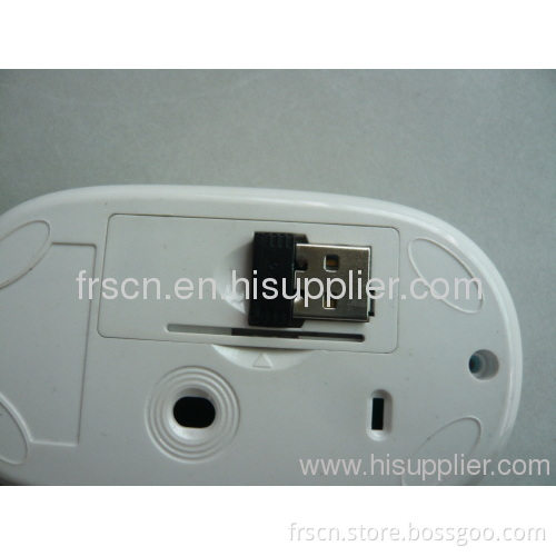 Private Mold Full Wireless Mouse With Nano Receiver 